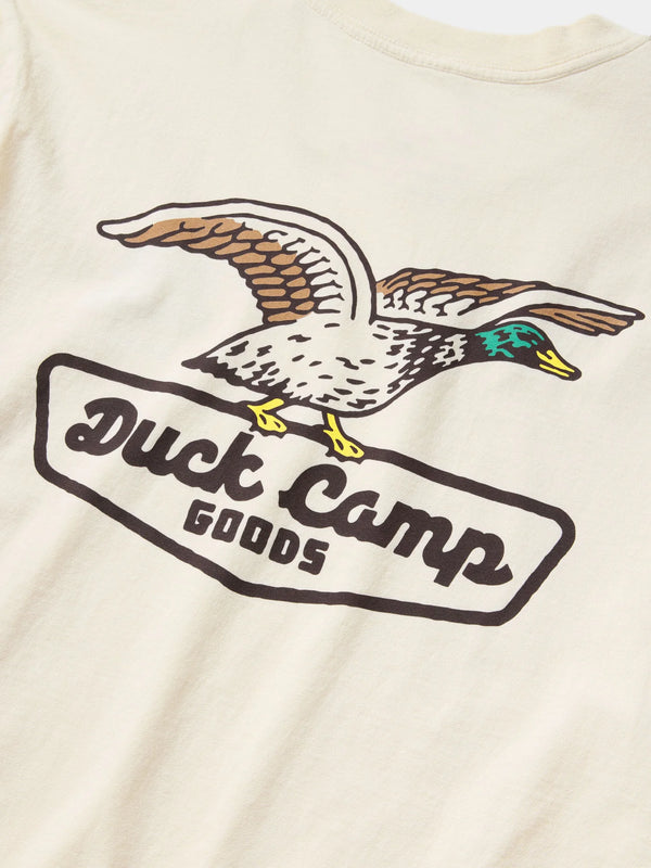 Duck Camp Shop T-Shirt - Ivory