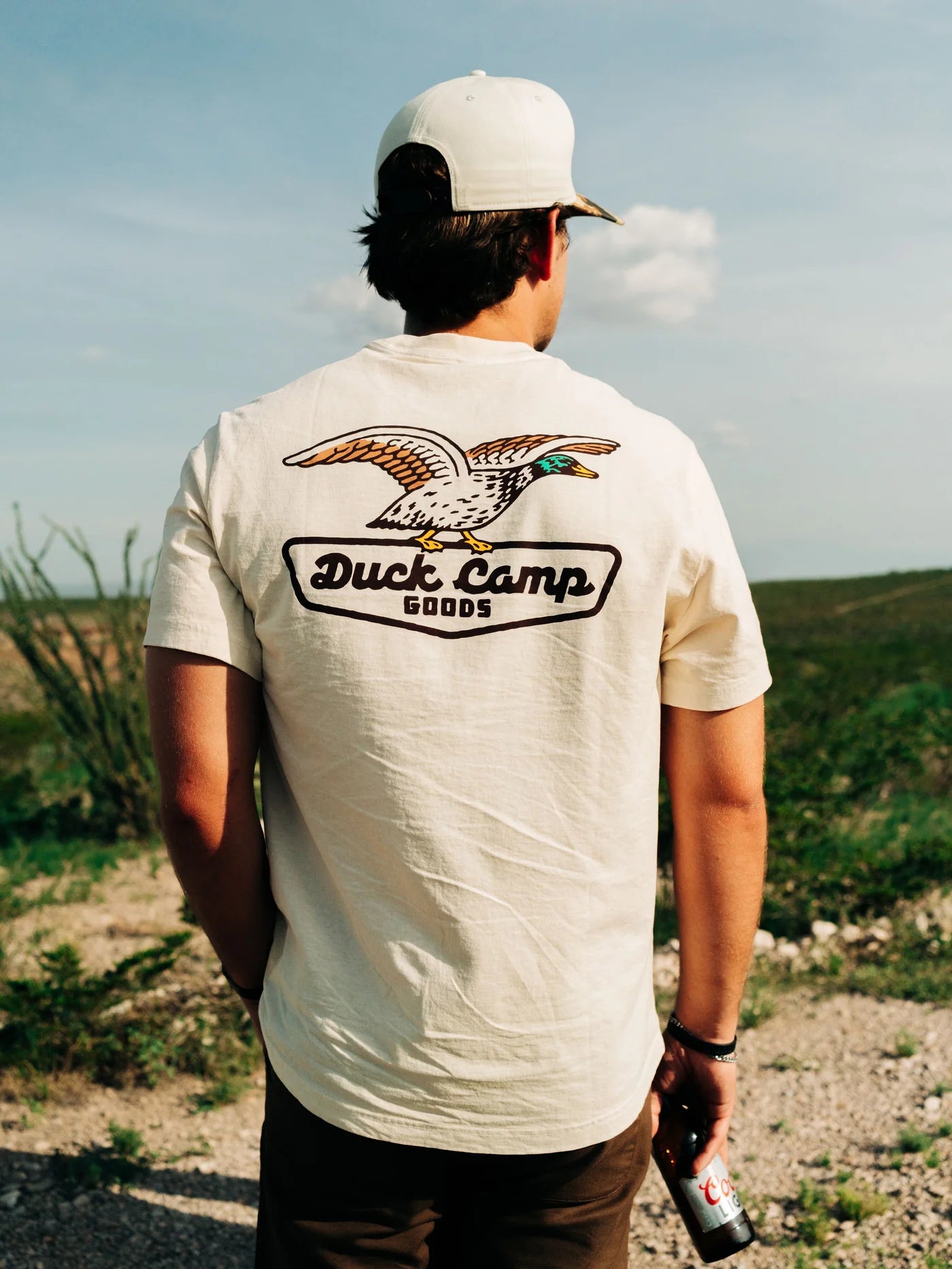 Duck Camp Shop T-Shirt - Ivory