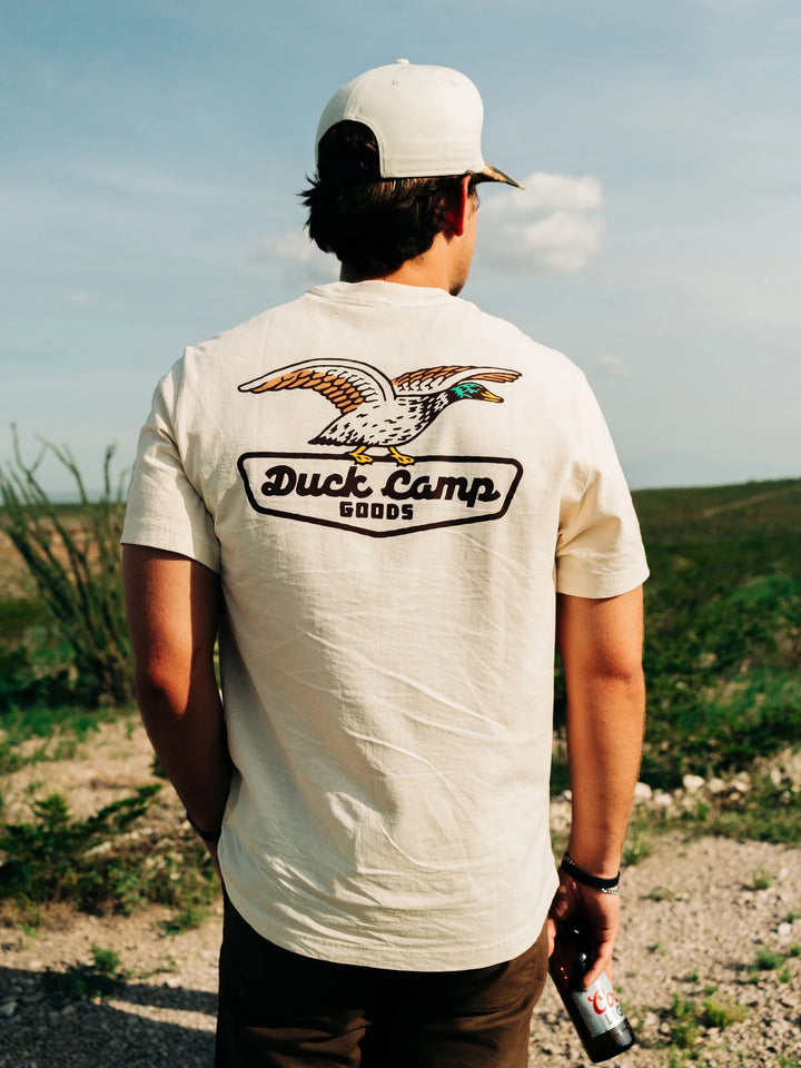 Duck Camp Shop T-Shirt - Ivory