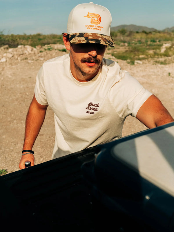 Duck Camp Shop T-Shirt - Ivory