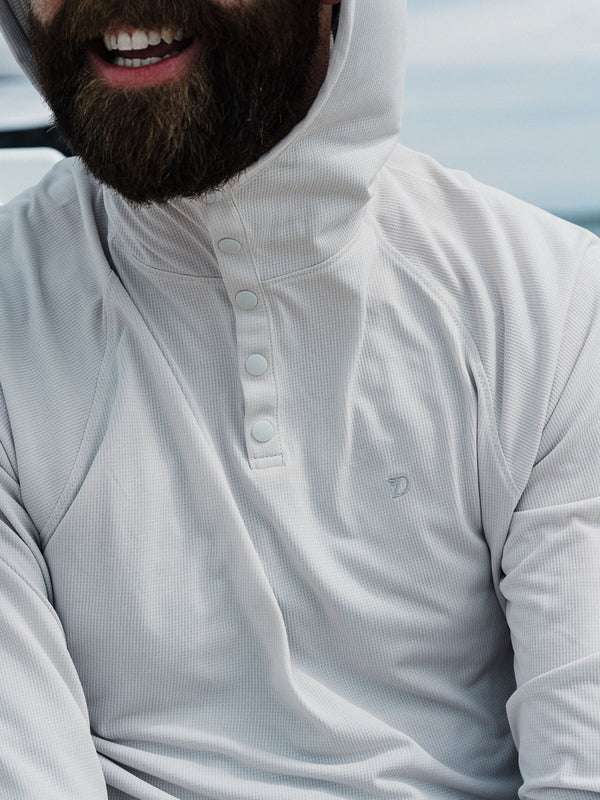 Bug Screen First Layer Hoodie - Silverking
