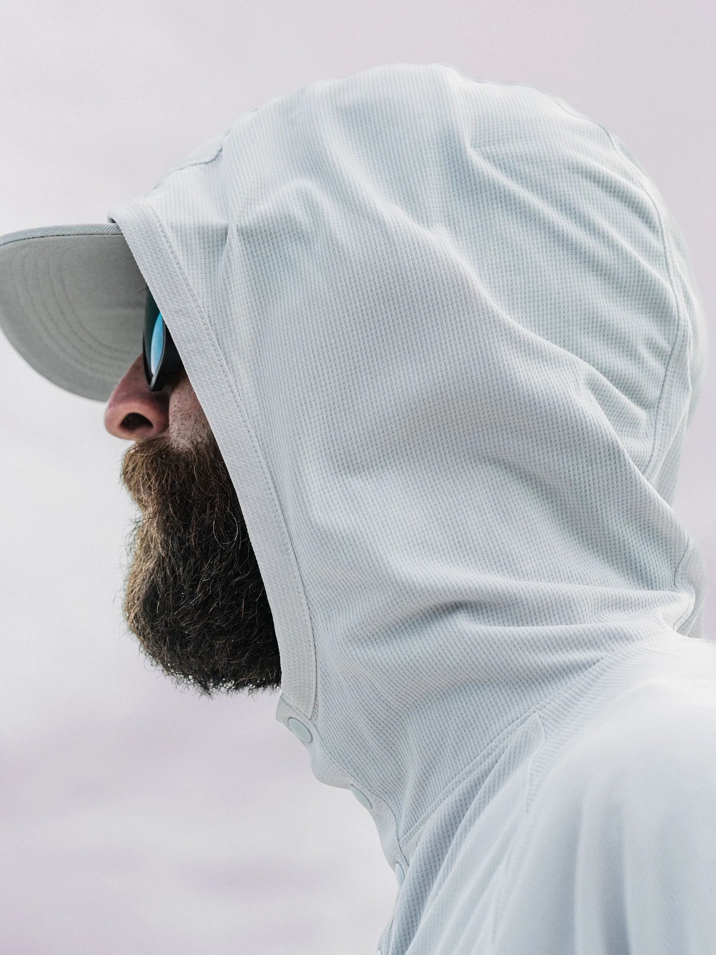 Bug Screen First Layer Hoodie - Silverking