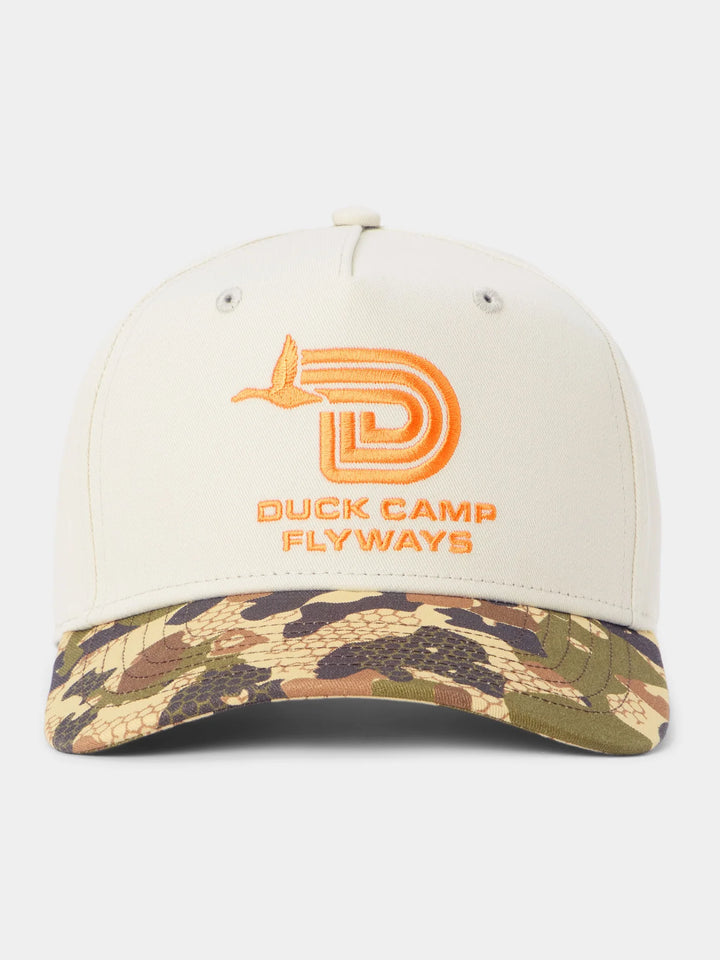Duck Camp Flyways Twill Hat - Ivory & Wetland