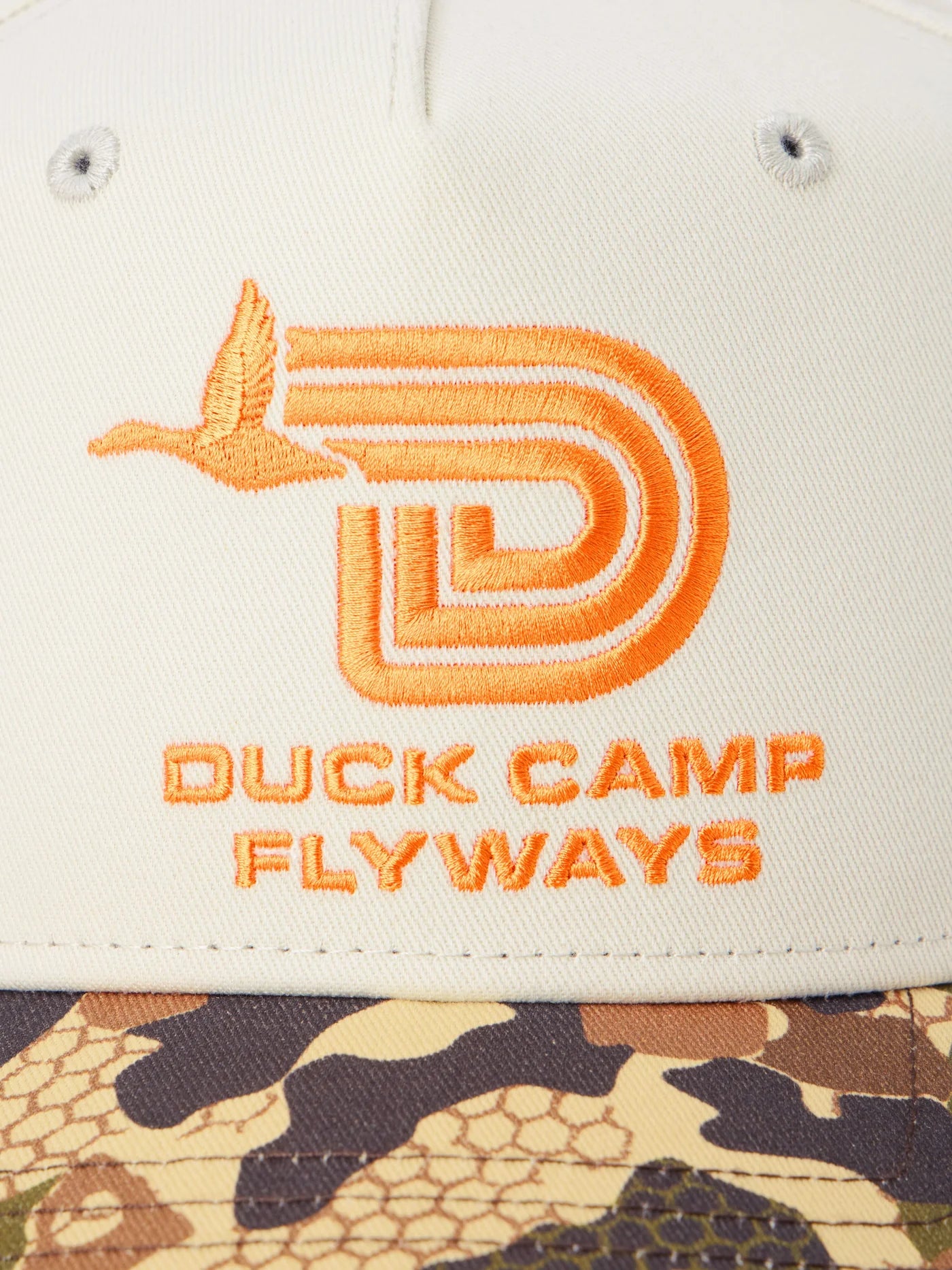 Duck Camp Flyways Twill Hat - Ivory & Wetland