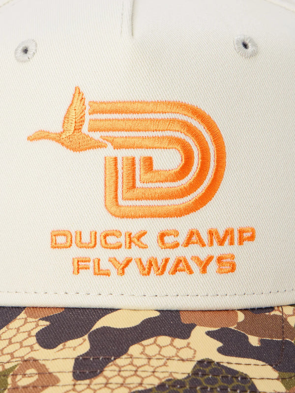 Duck Camp Flyways Twill Hat - Ivory & Wetland