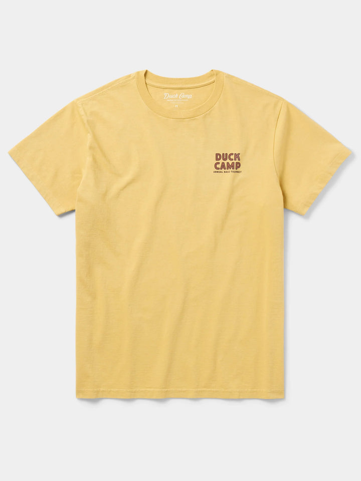 Bass Tourney Tee - Mustard