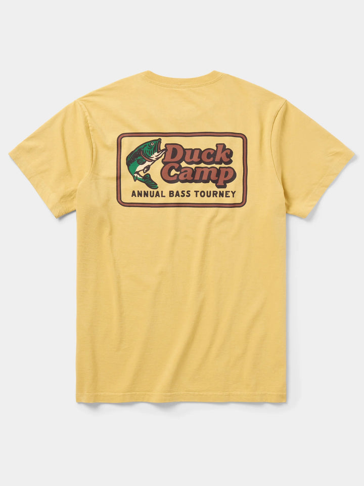 Bass Tourney Tee - Mustard