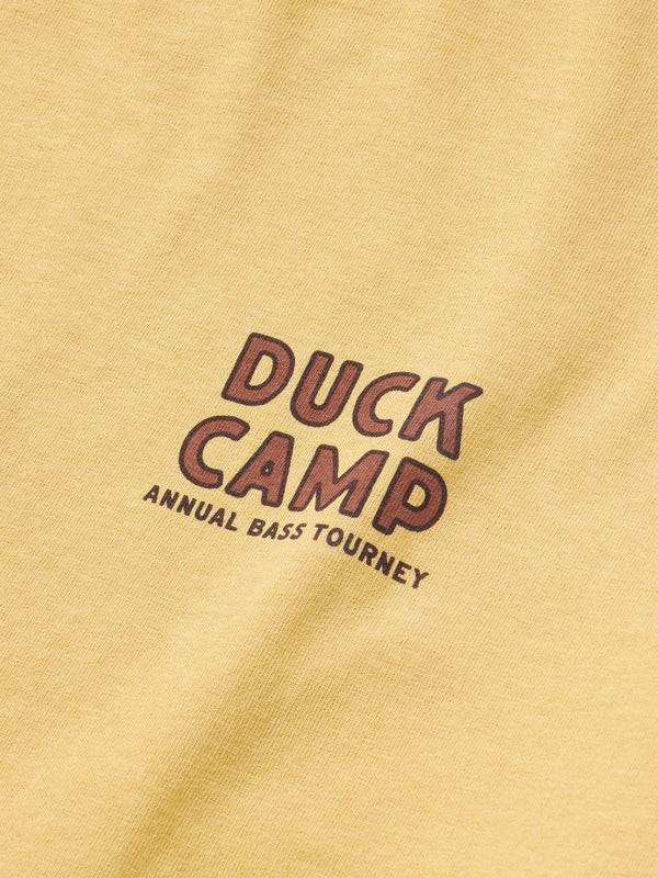 Bass Tourney Tee - Mustard