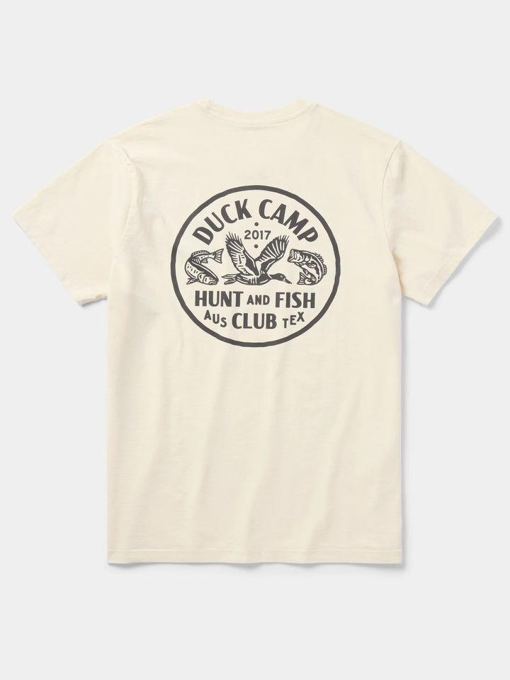 Hunt and Fish Club Tee - Ivory