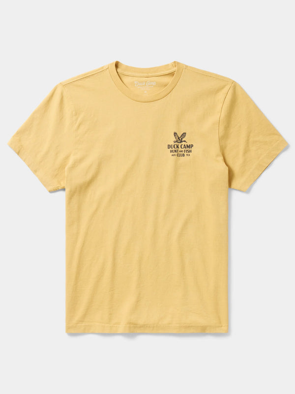 Hunt and Fish Club T-Shirt - Mustard