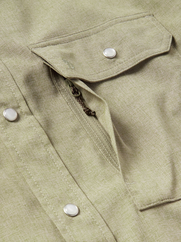 M's Brrr® Performance Shirt Short Sleeve - Sagebrush