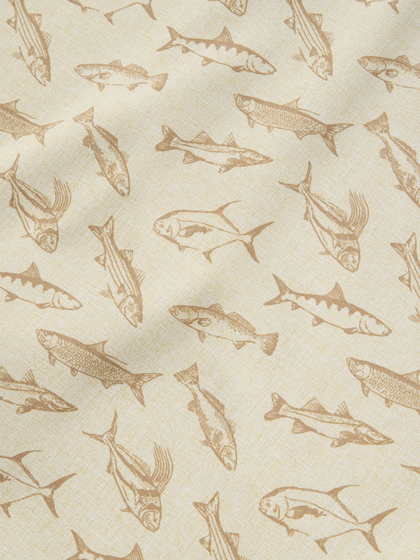 M's Brrr® Performance Shirt Short Sleeve - Sand Dollar Coastal Frenzy