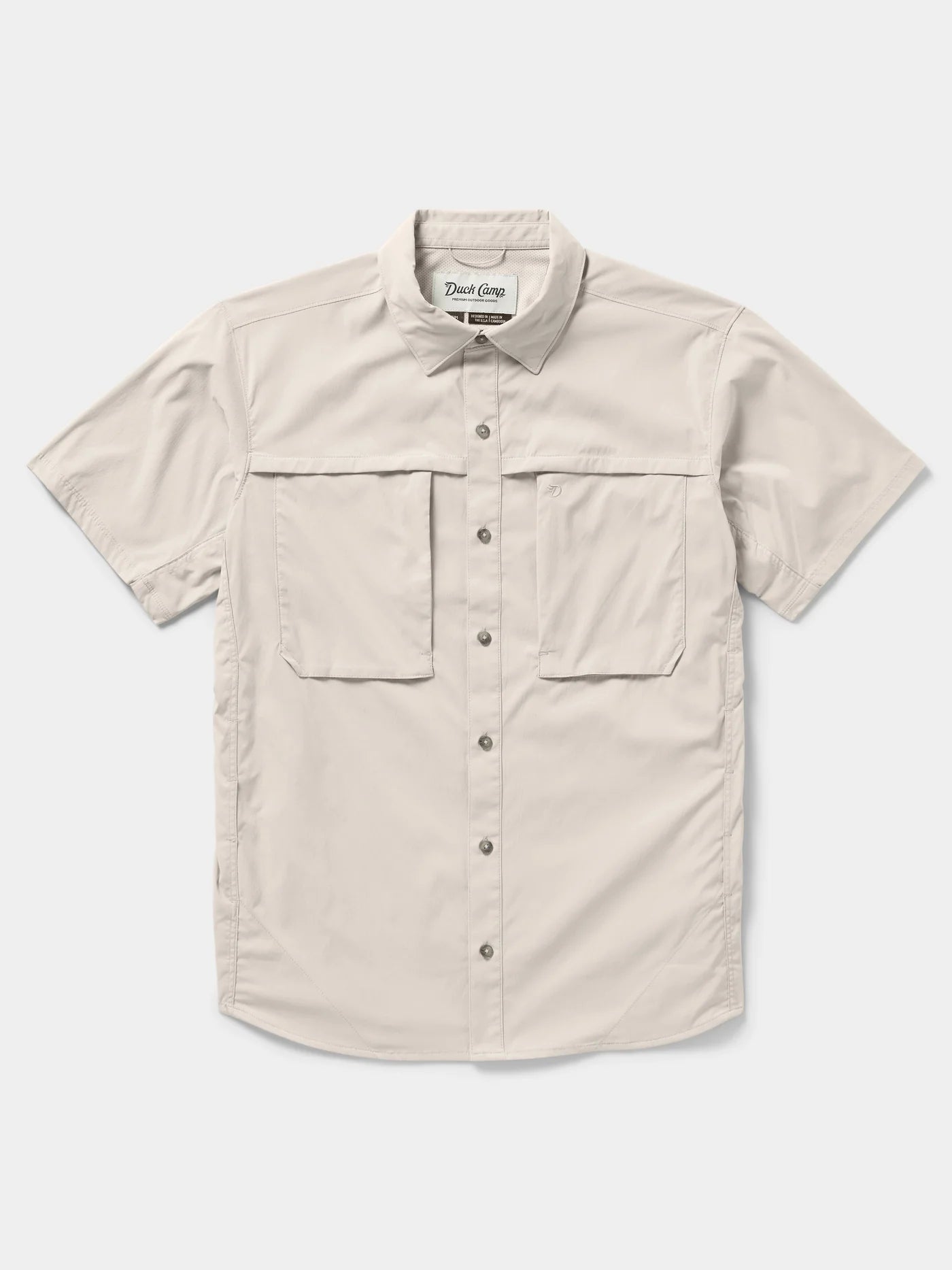 Lightweight Fishing Shirt Short Sleeve - Birch