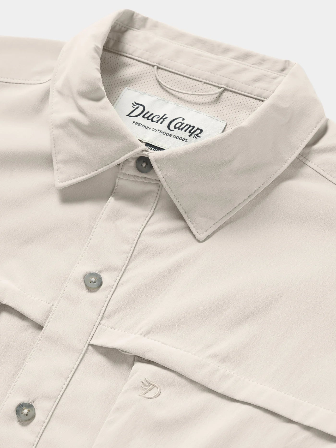 Lightweight Fishing Shirt Short Sleeve - Birch