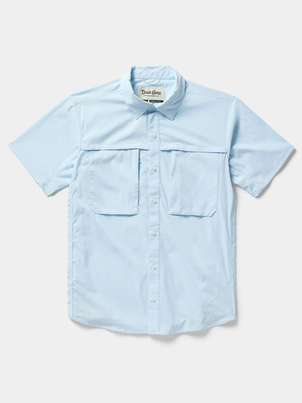 Lightweight Fishing Shirt Short Sleeve - Ice Water
