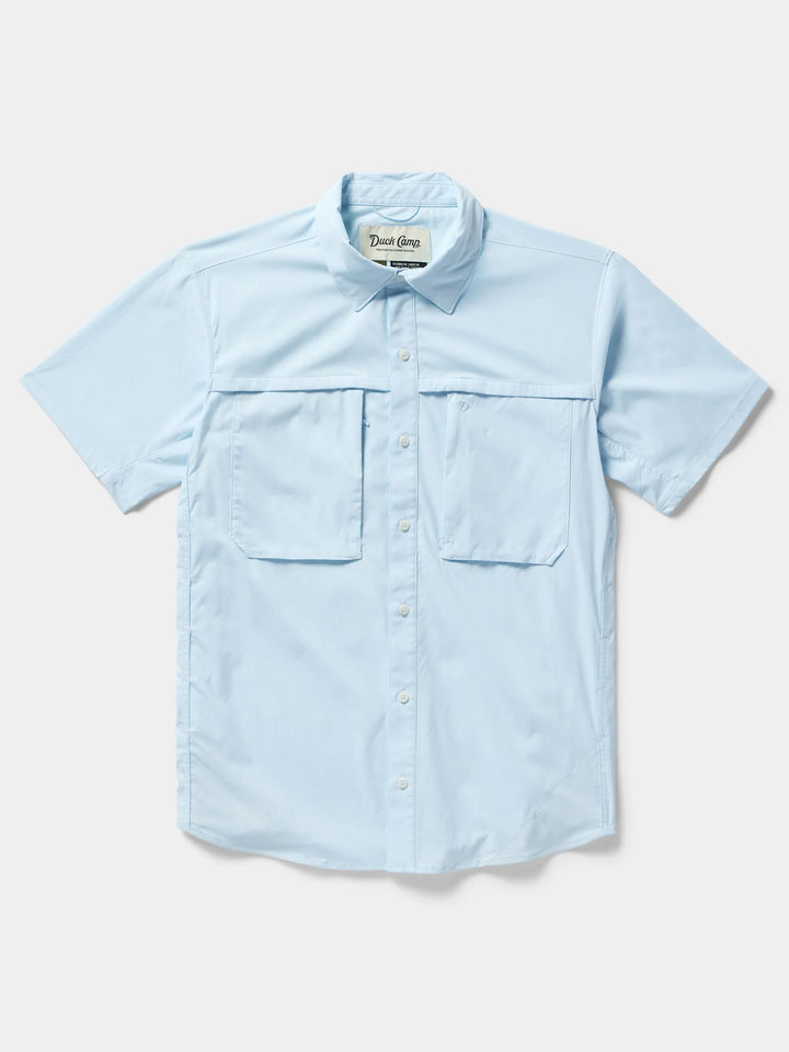 Lightweight Fishing Shirt Short Sleeve - Ice Water