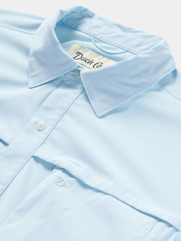 Lightweight Fishing Shirt Short Sleeve - Ice Water