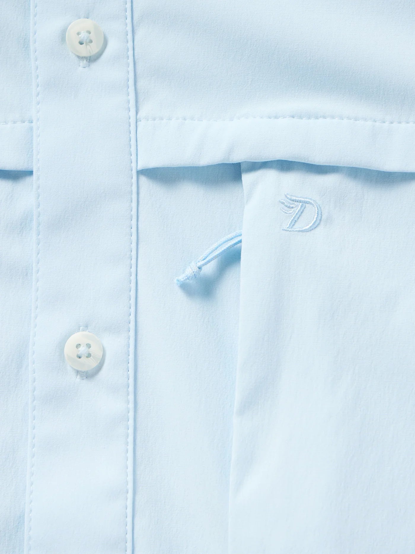 Lightweight Fishing Shirt Short Sleeve - Ice Water