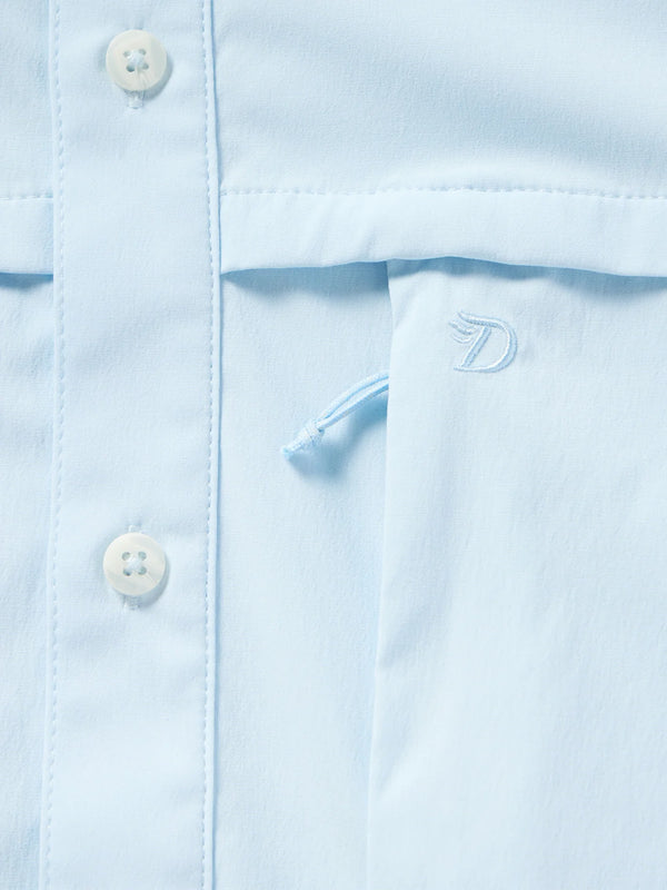 Lightweight Fishing Shirt Short Sleeve - Ice Water