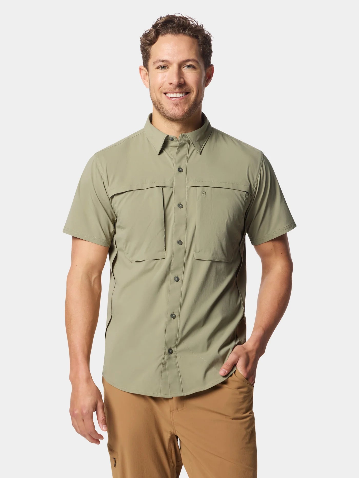 Lightweight Fishing Shirt Short Sleeve - Sagebrush