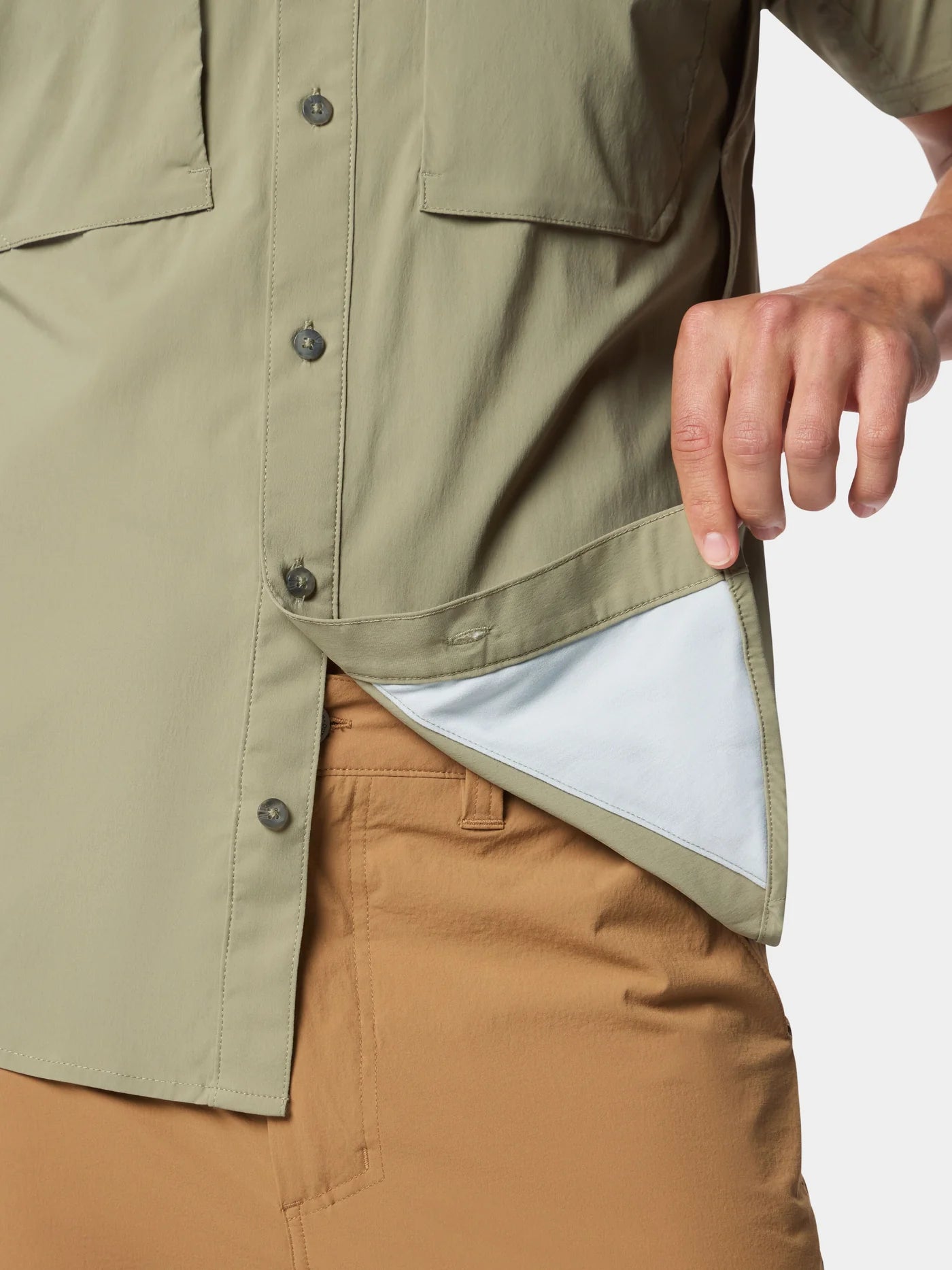 Lightweight Fishing Shirt Short Sleeve - Sagebrush