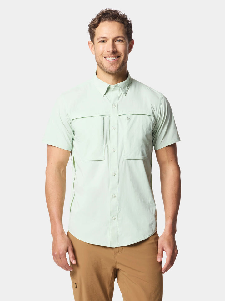 Lightweight Fishing Shirt Short Sleeve - Seafoam