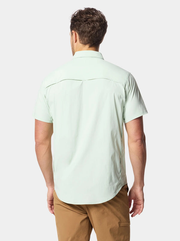 Lightweight Fishing Shirt Short Sleeve - Seafoam