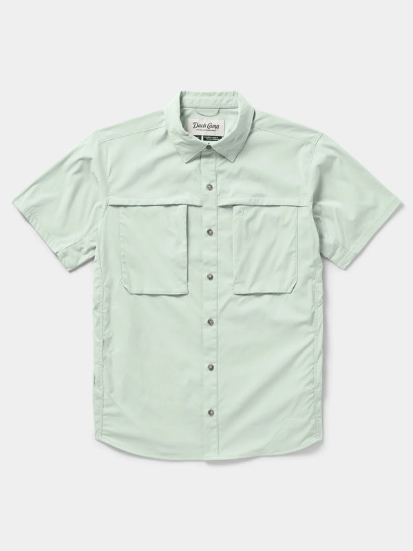 Lightweight Fishing Shirt Short Sleeve - Seafoam