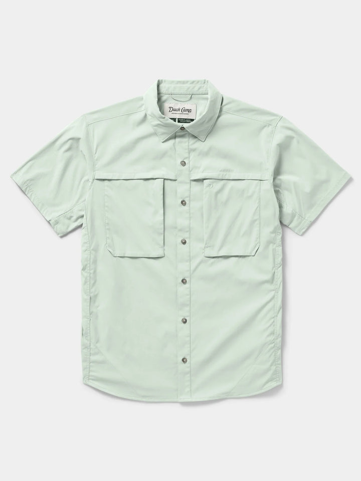 Lightweight Fishing Shirt Short Sleeve - Seafoam