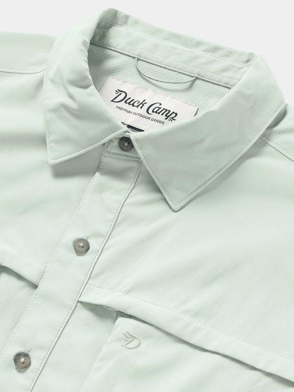Lightweight Fishing Shirt Short Sleeve - Seafoam