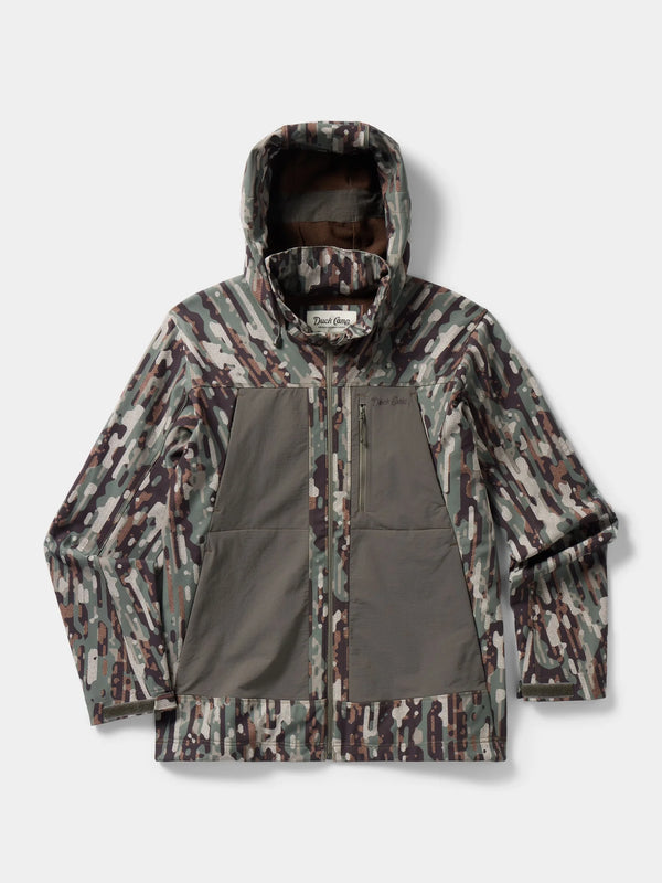 Men's Terrain Guard Softshell Hoodie - Woodland