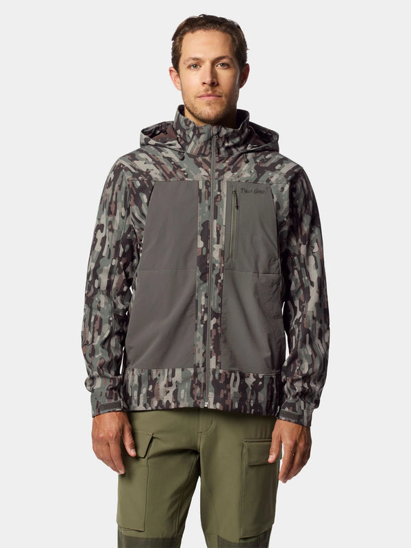 Men's Terrain Guard Softshell Hoodie - Woodland