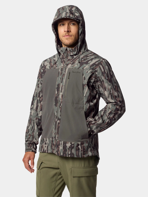 Men's Terrain Guard Softshell Hoodie - Woodland