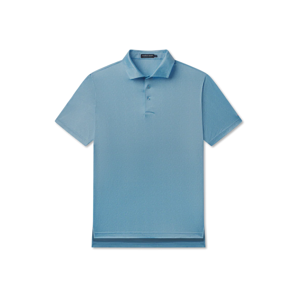 Flyline Performance Polo - Greens In Regulation - French Blue