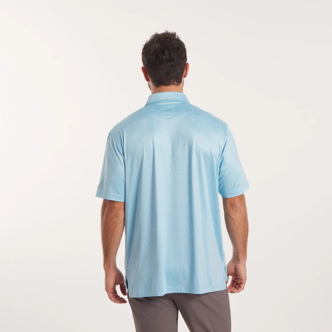 Flyline Performance Polo - Greens In Regulation - French Blue