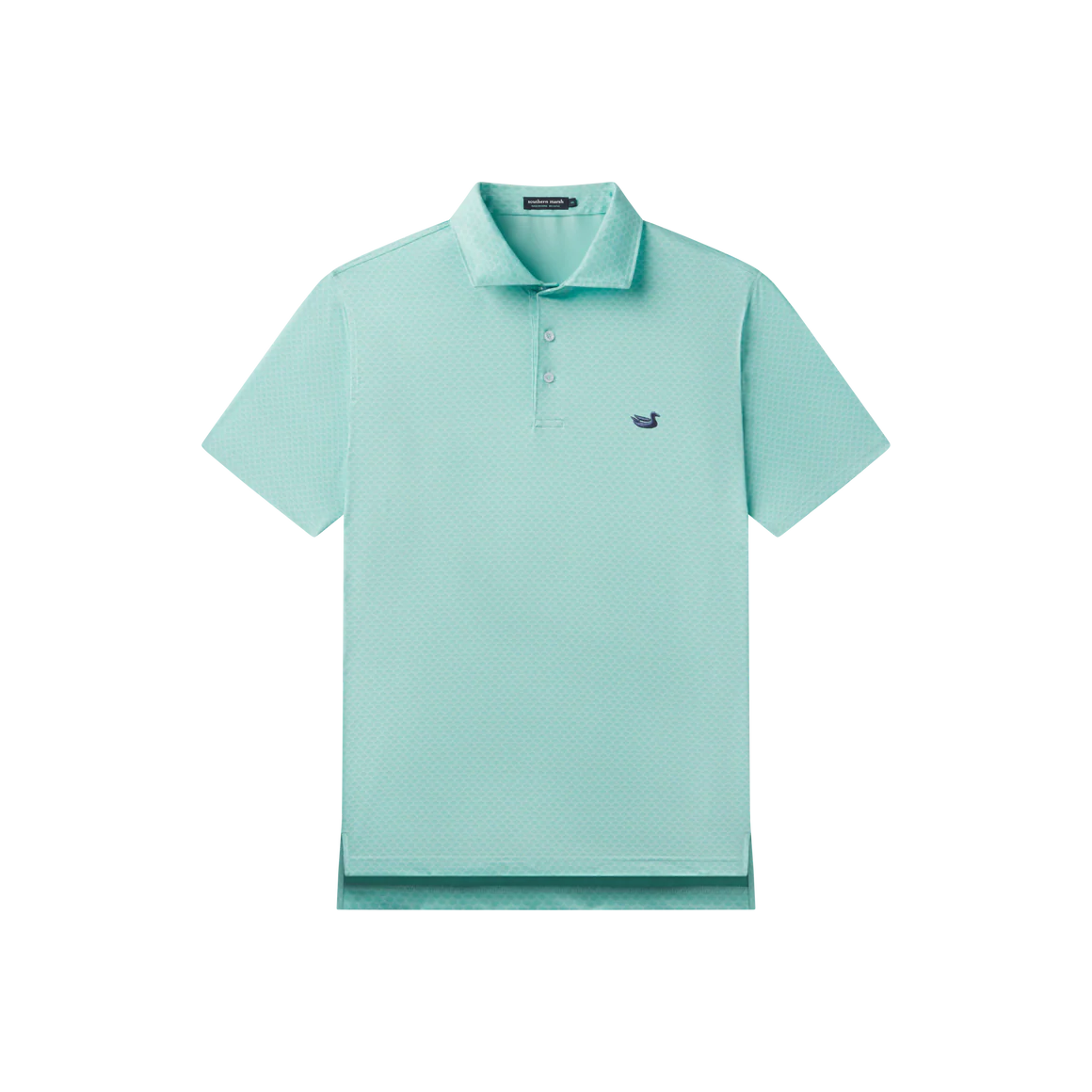 Flyline Performance Polo - Shell Shock - Antigua Blue
