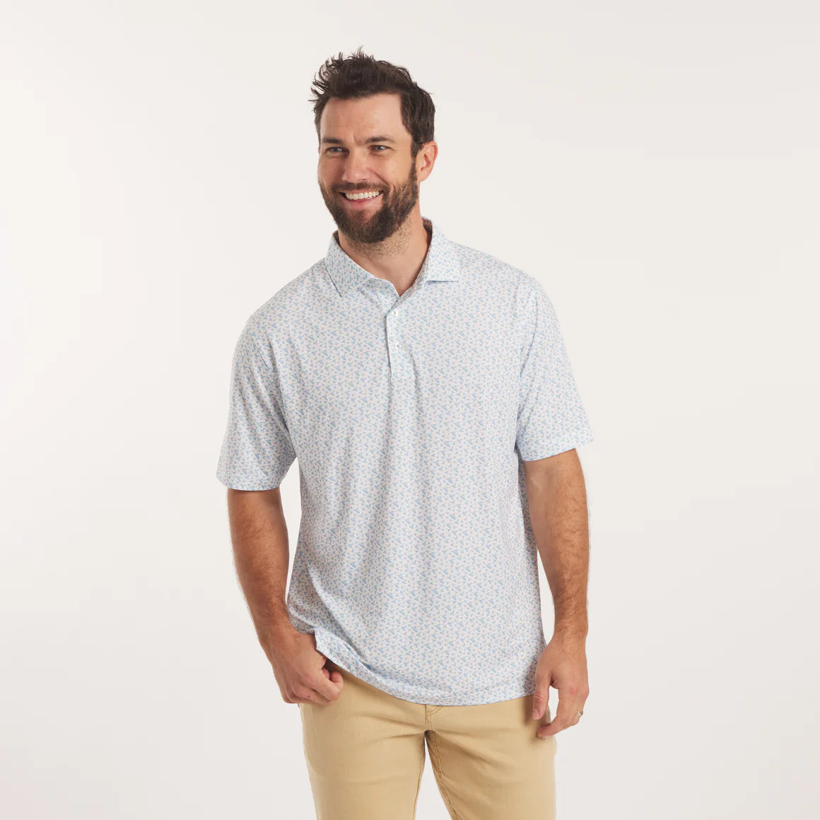 Flyline Performance Polo - In Flight - White