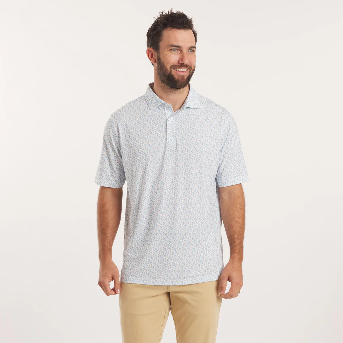 Flyline Performance Polo - In Flight - White