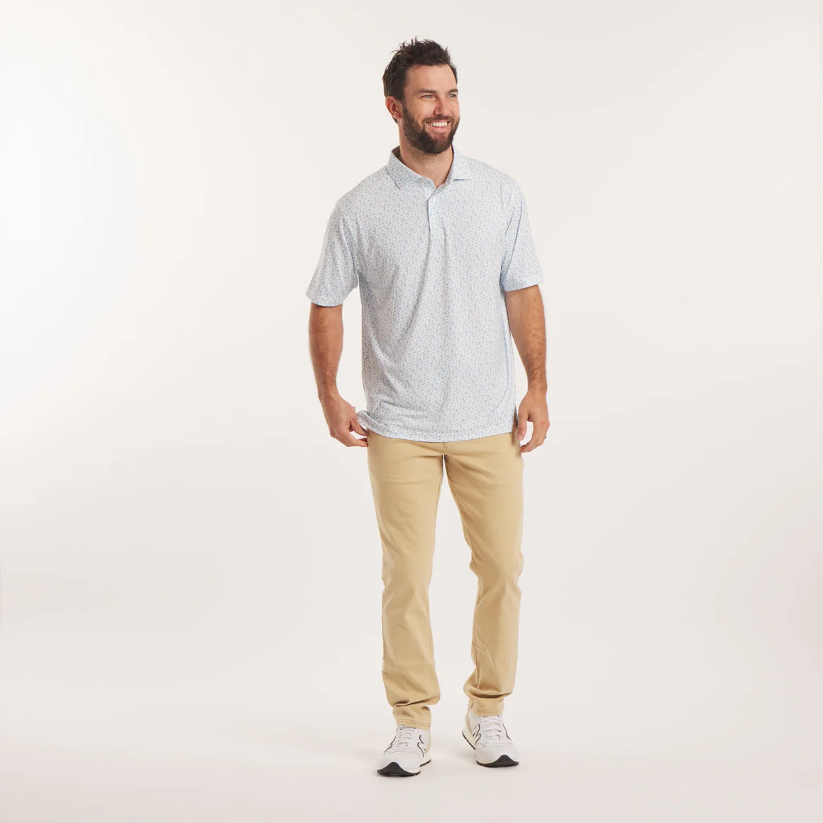 Flyline Performance Polo - In Flight - White