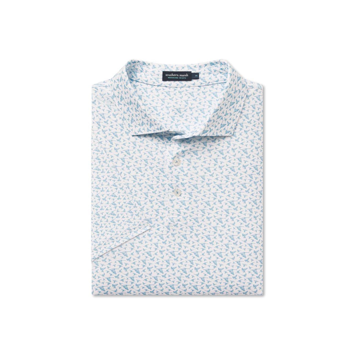 Flyline Performance Polo - In Flight - White