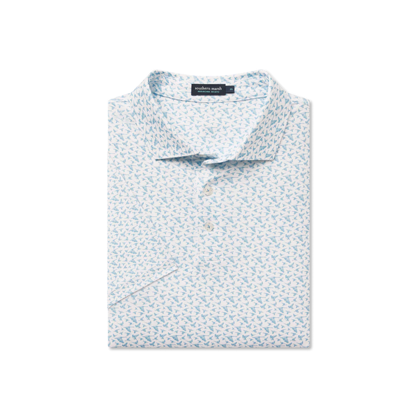Flyline Performance Polo - In Flight - White