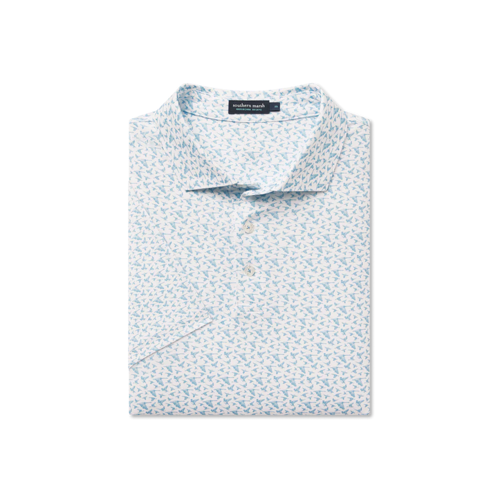Flyline Performance Polo - In Flight - White