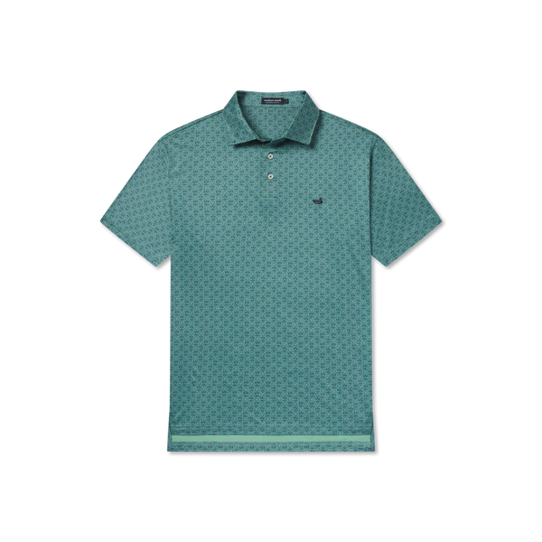 Flyline Performance Polo - Marsh Morning - Slate