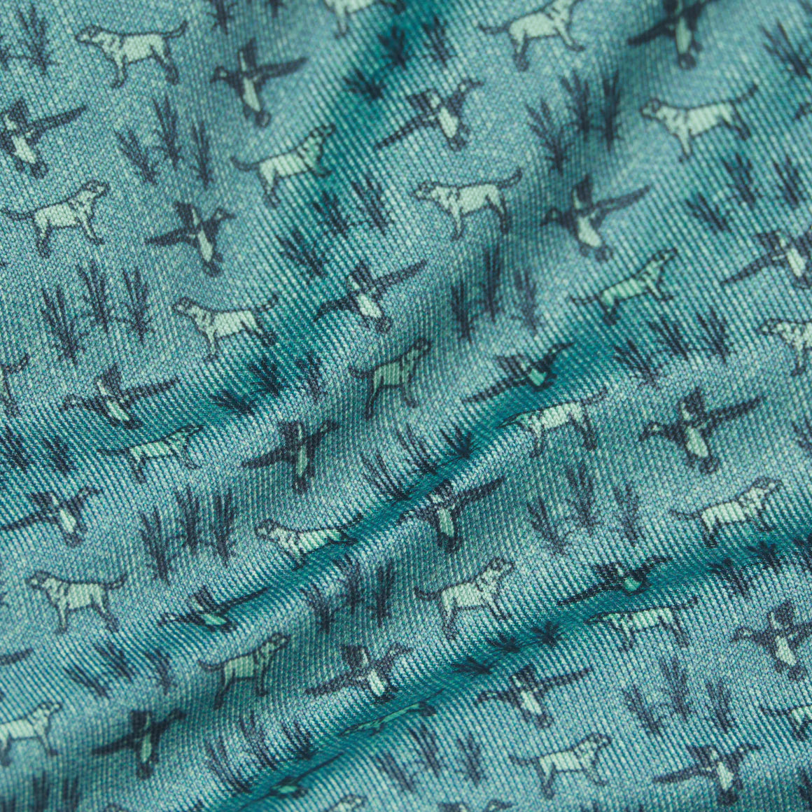 Flyline Performance Polo - Marsh Morning - Slate