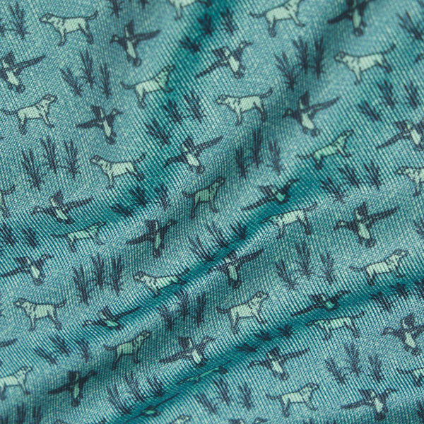 Flyline Performance Polo - Marsh Morning - Slate