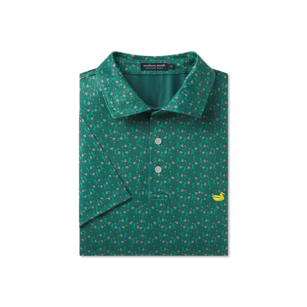 Flyline Performance Polo - Sunday Success - Champions Green