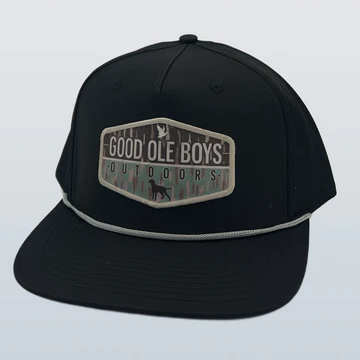 5Perf GOB Split Camo Patch - Black