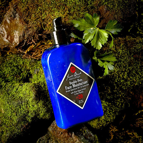 Double-Duty Face Moisturizer SPF 20 - Blue Algae Extract & Sea Parsley