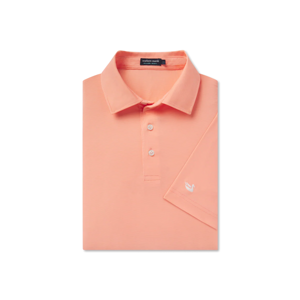 Santa Clara Performance Polo - Coral