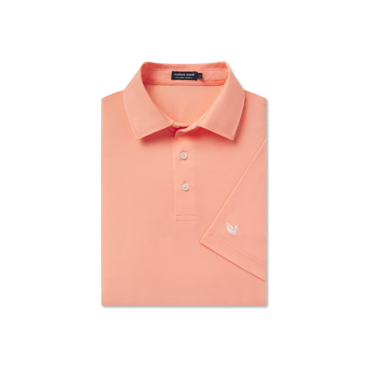 Santa Clara Performance Polo - Coral